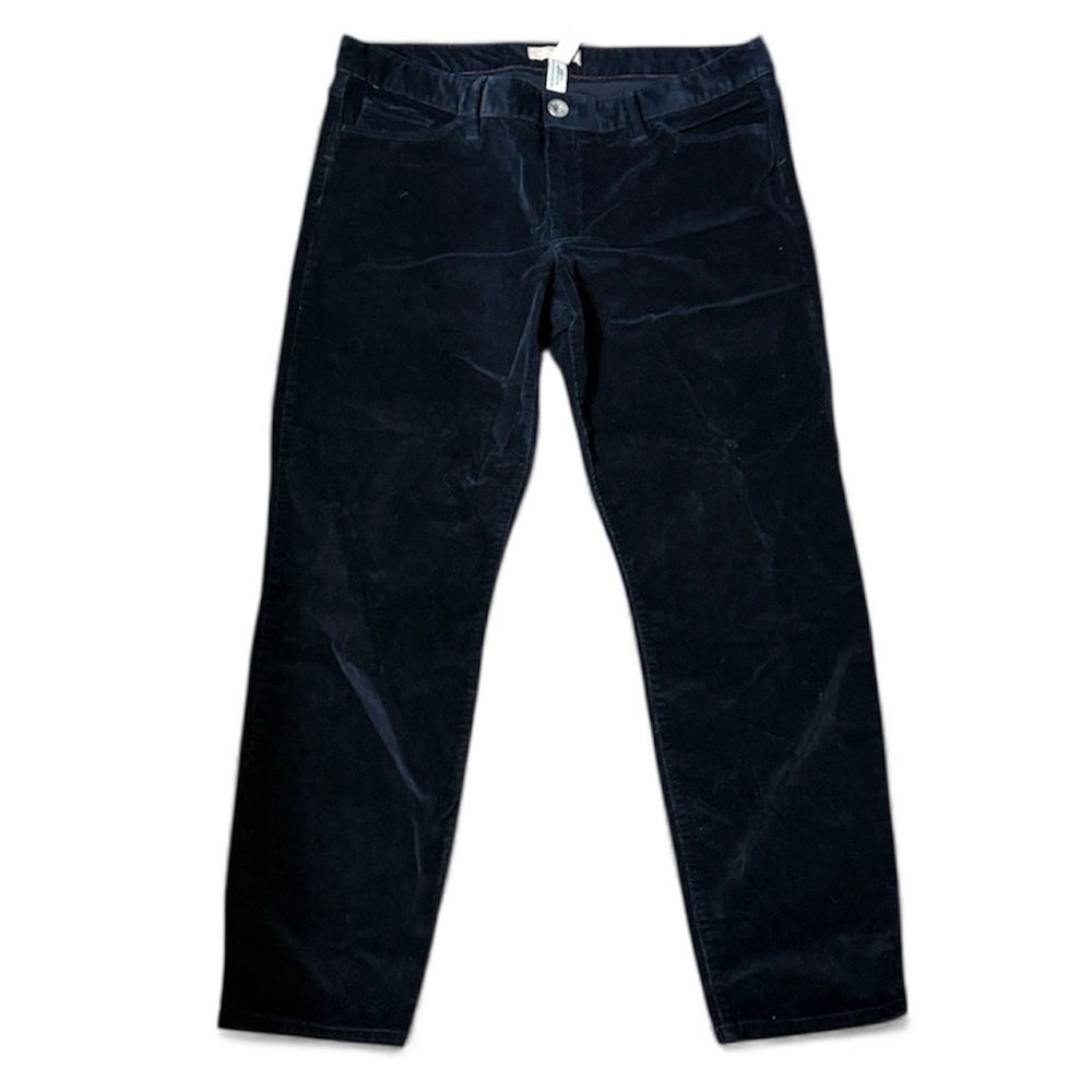 Banana Republic‎ Womans Skinny Corduroy Navy Pants Size 32